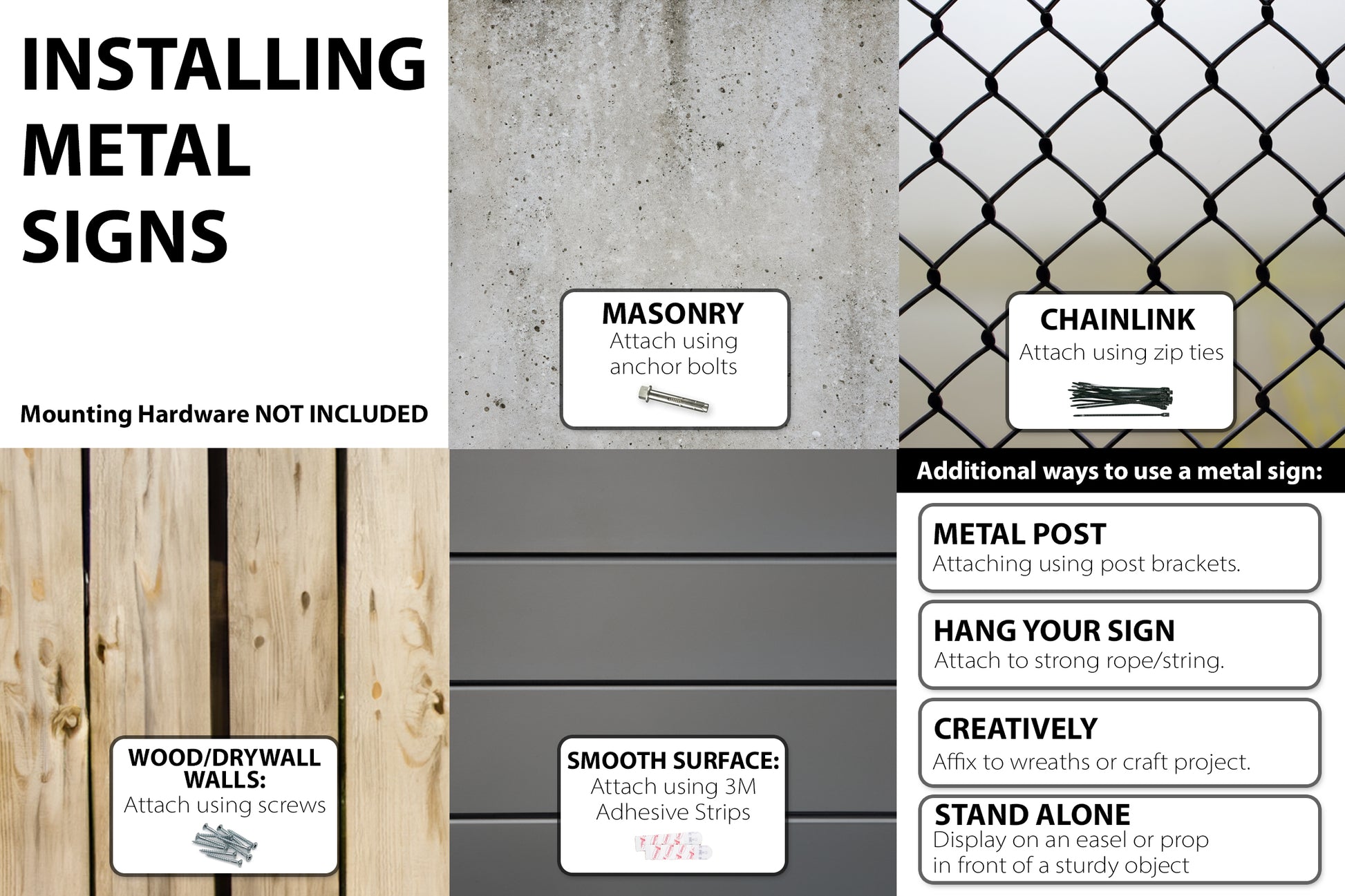 Metal Police Sign | Customizable - The Sign Shoppe