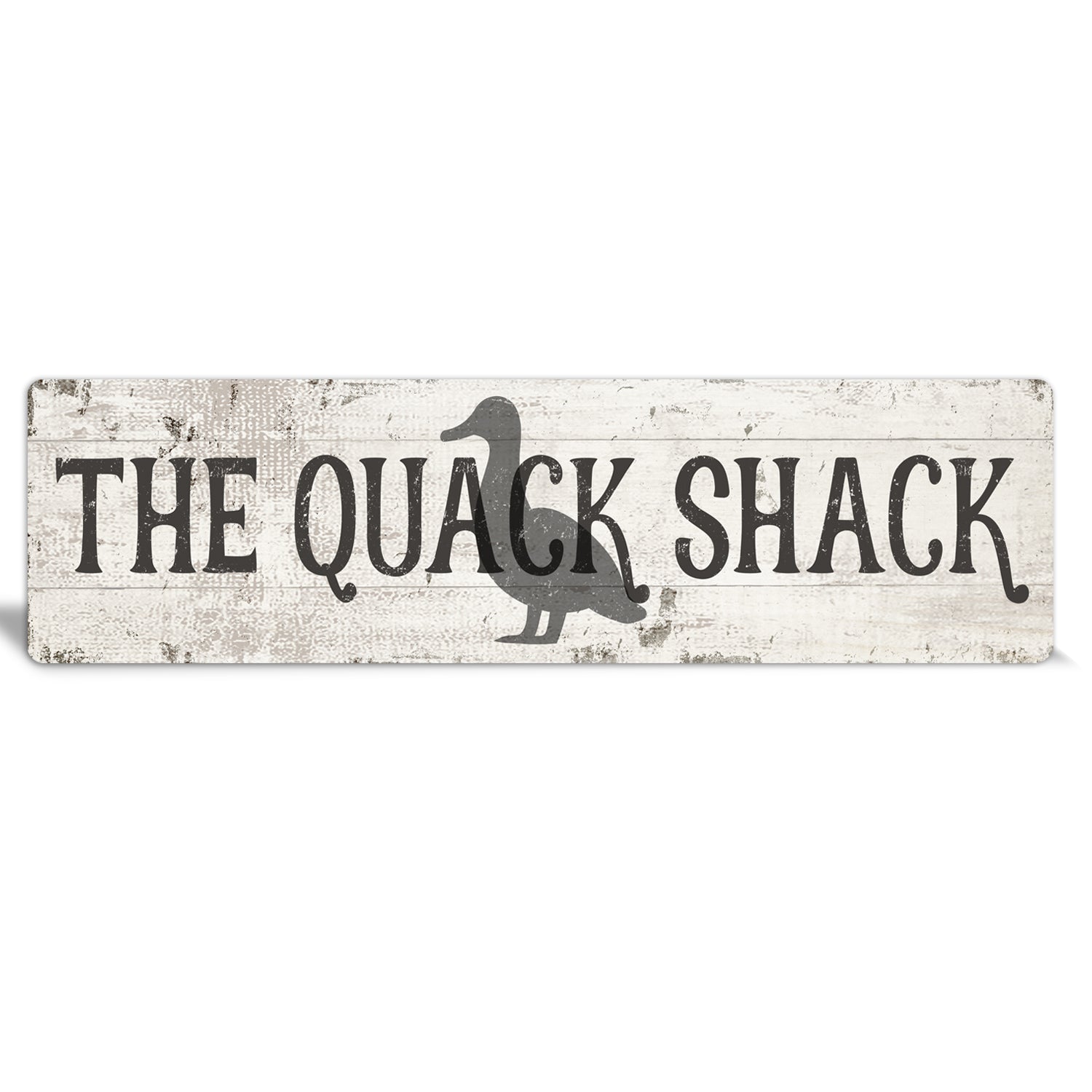 Rustic Metal "Quack Shack" Sign - The Sign Shoppe