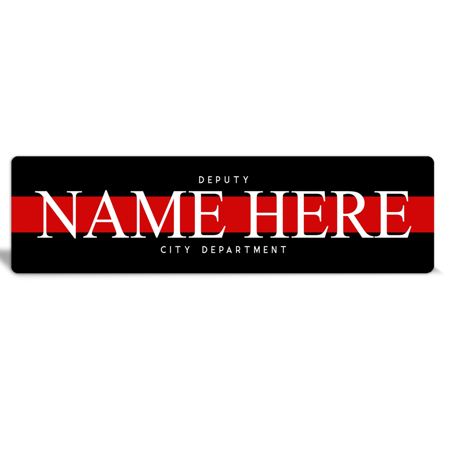 Metal Firefighter Sign | Customizable - The Sign Shoppe