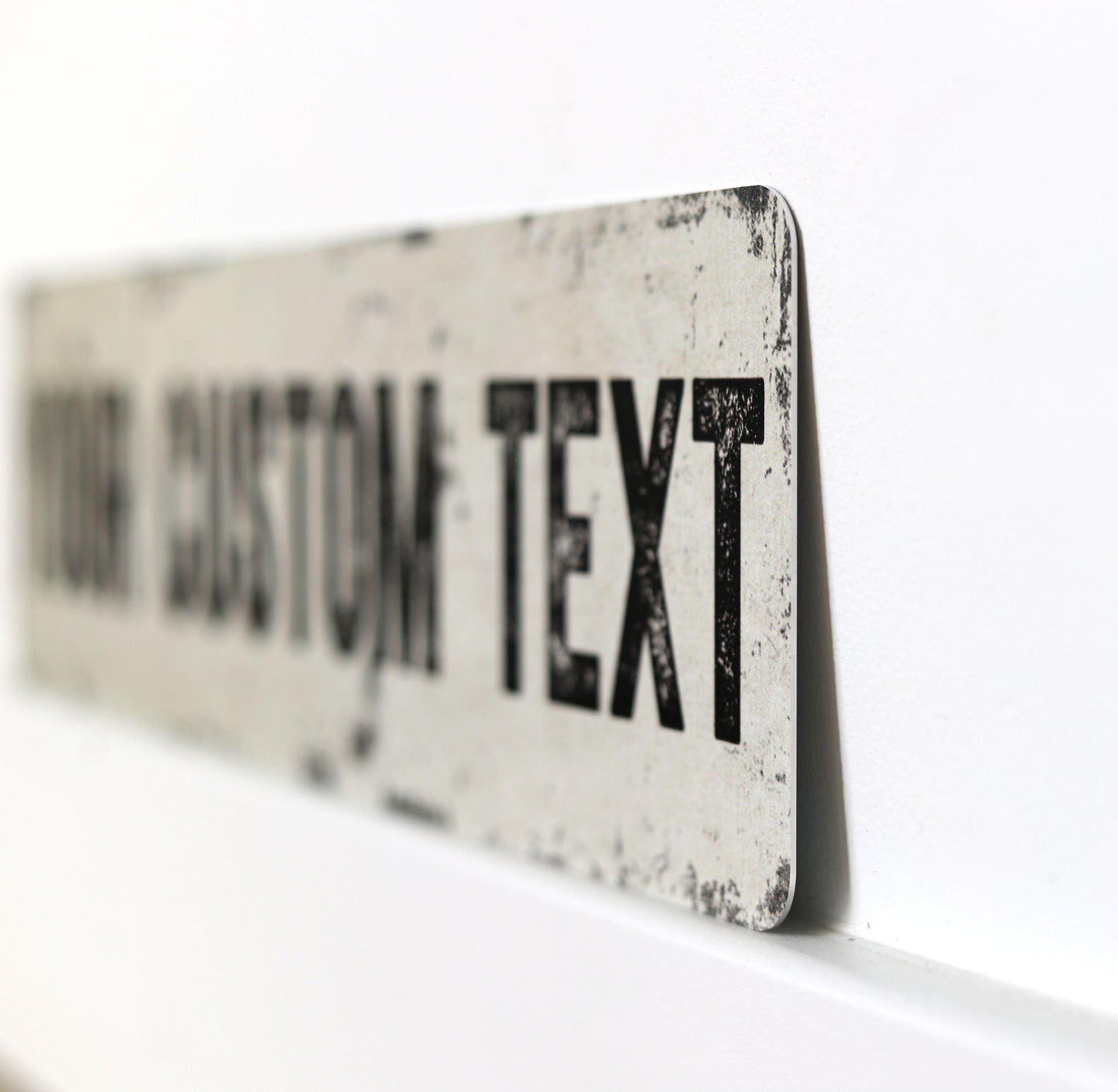 Custom Metal Sign | Rustic Chippy - The Sign Shoppe