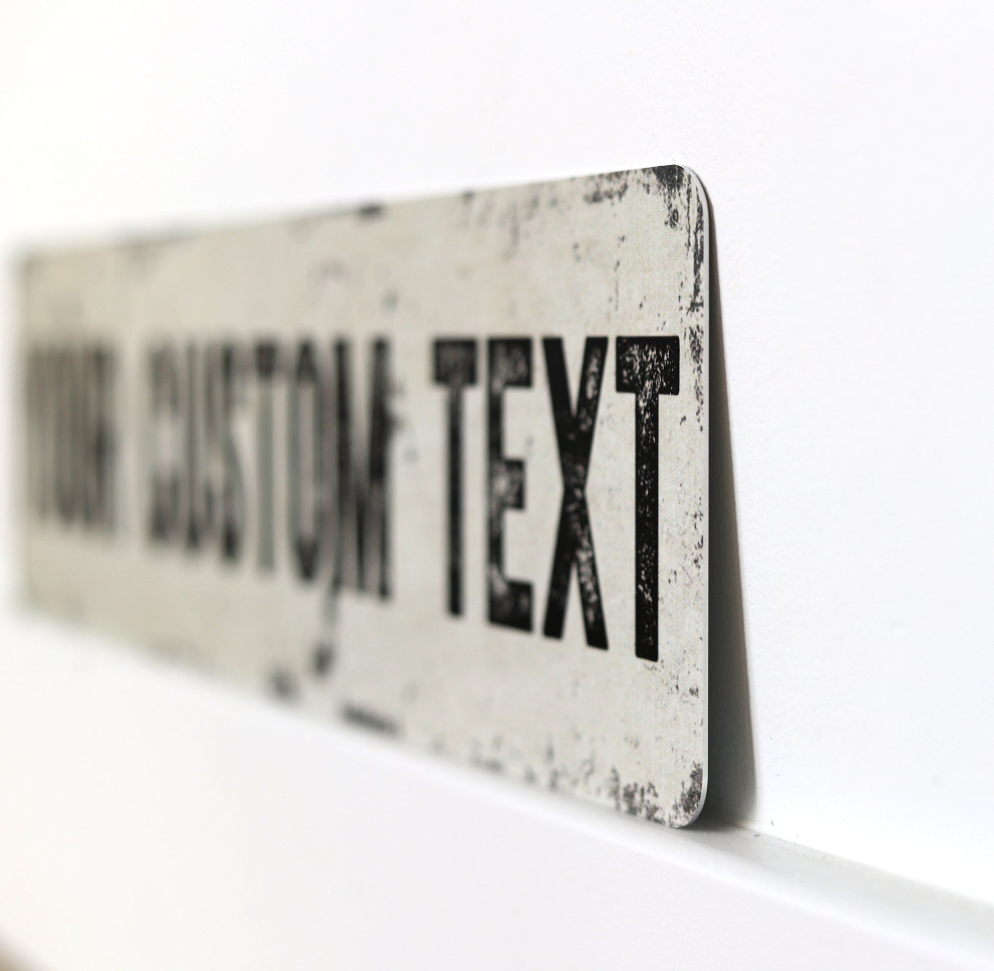 Custom Metal Sign | Rustic Chippy - The Sign Shoppe