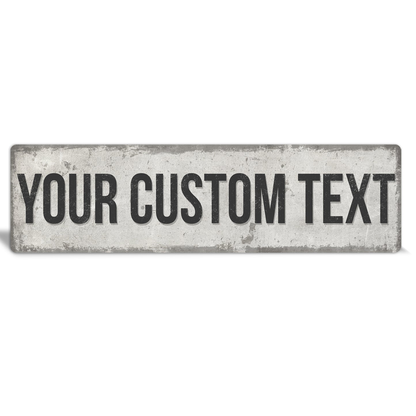Custom Metal Sign | Sandy Beige - The Sign Shoppe