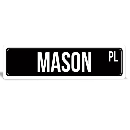 Custom Metal Sign | Black Street Style - The Sign Shoppe