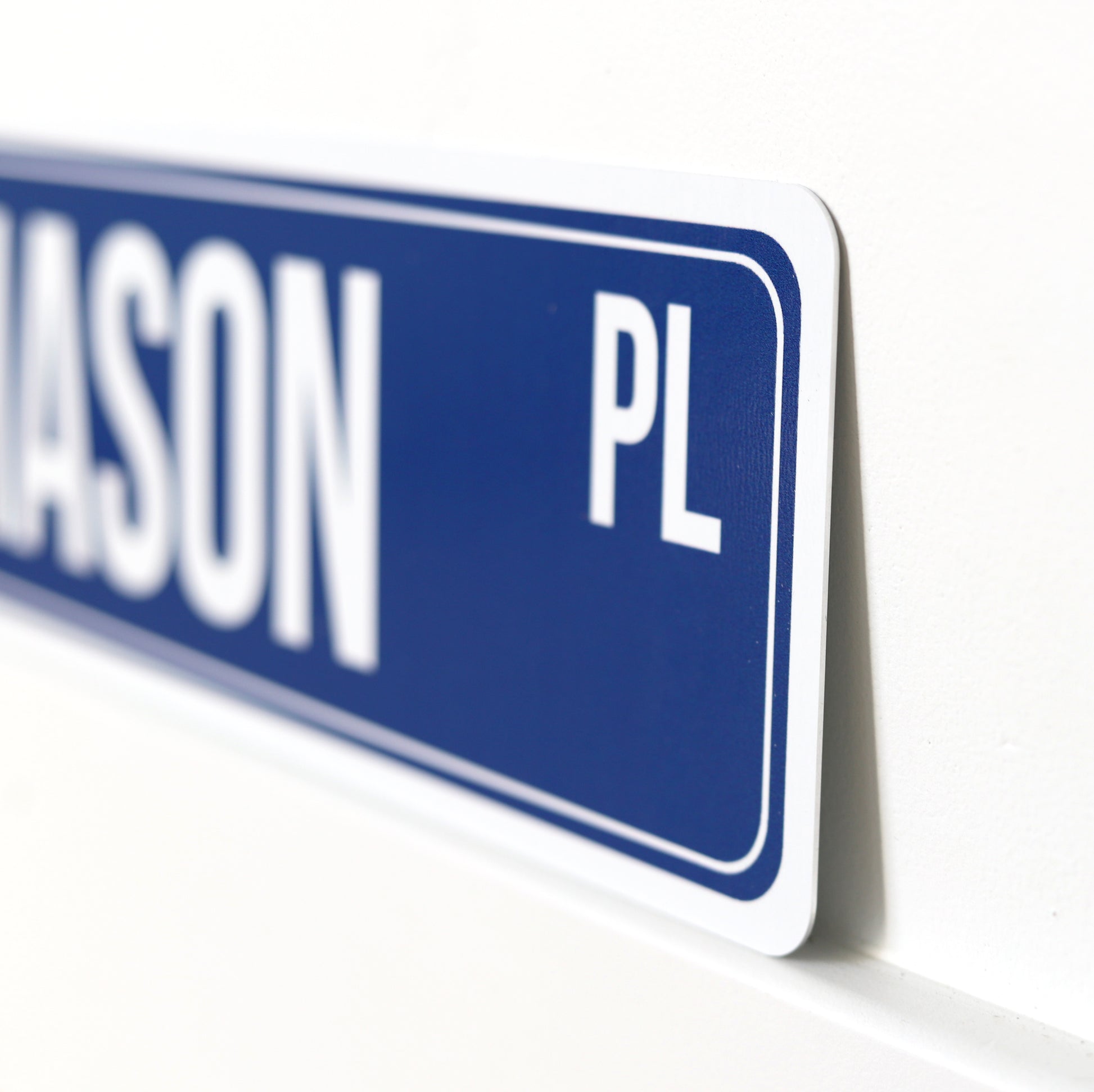 Custom Metal Sign | Blue Street Style - The Sign Shoppe