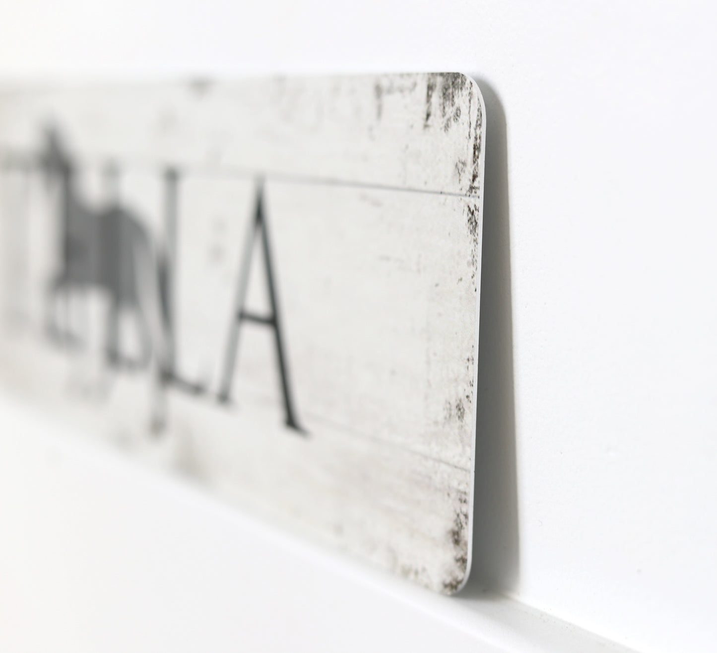 Custom Metal Sign | Custom Horse Name Sign - The Sign Shoppe