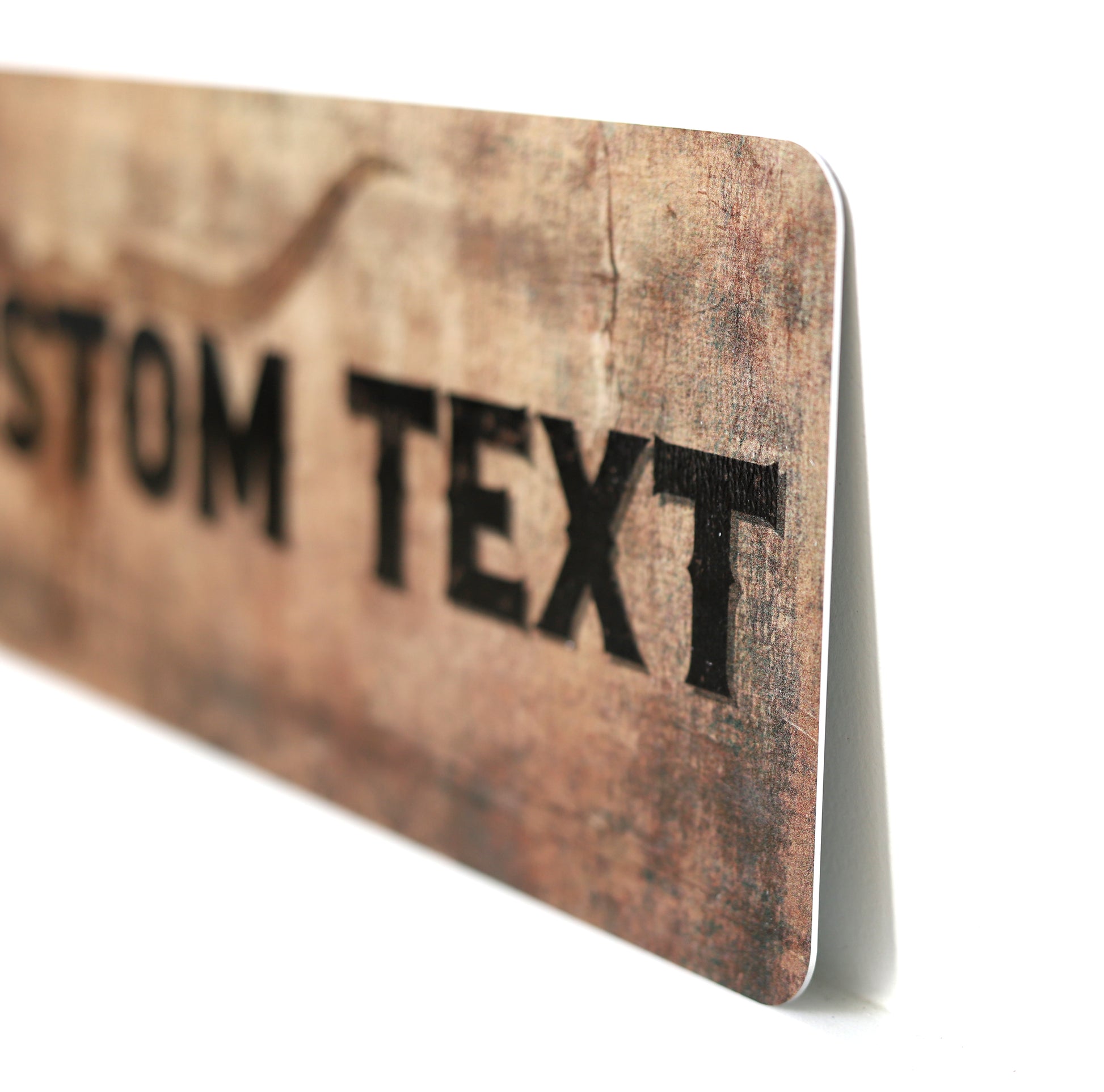 Custom Metal Sign | Western Longhorn - The Sign Shoppe