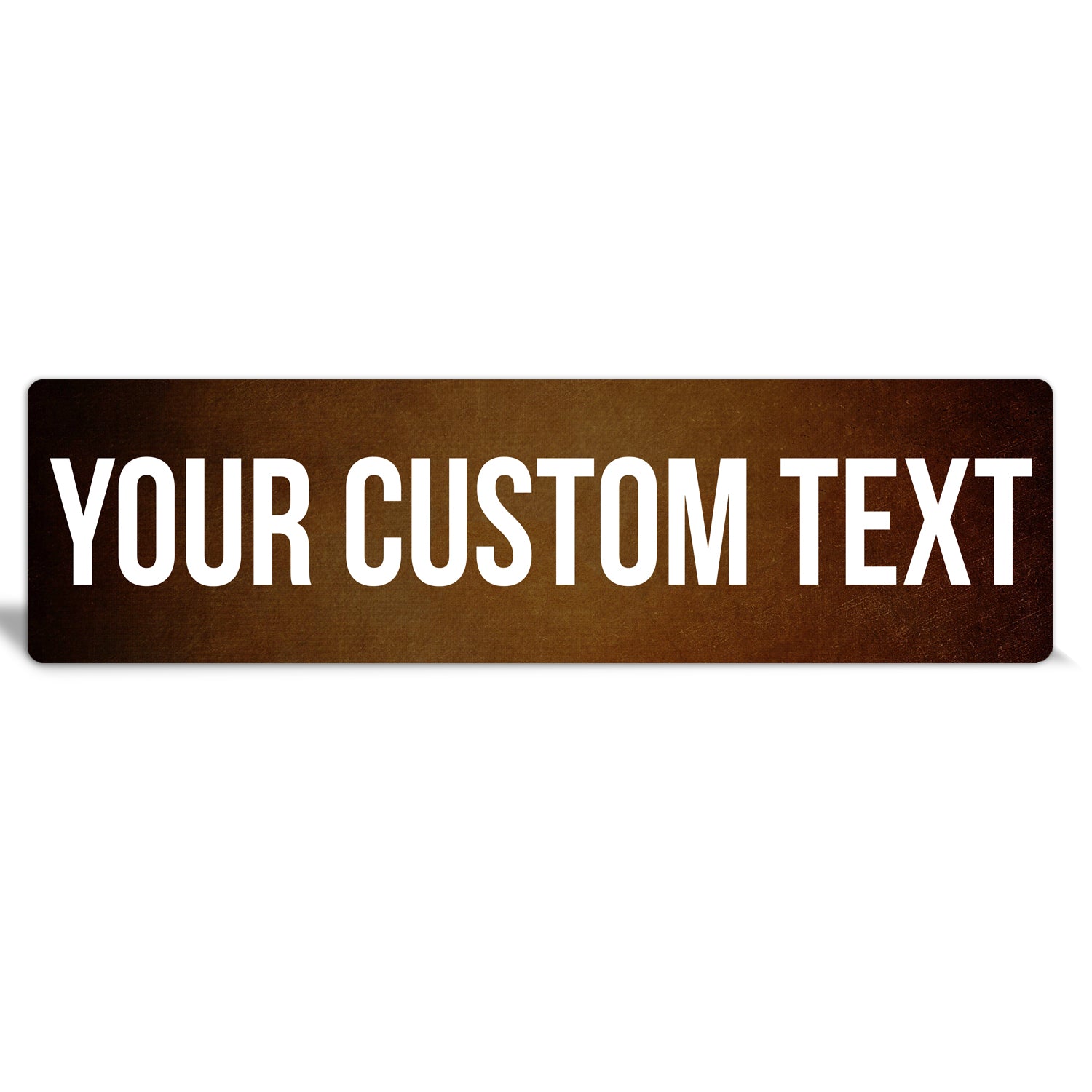 Custom Metal Sign | Faux Copper - The Sign Shoppe