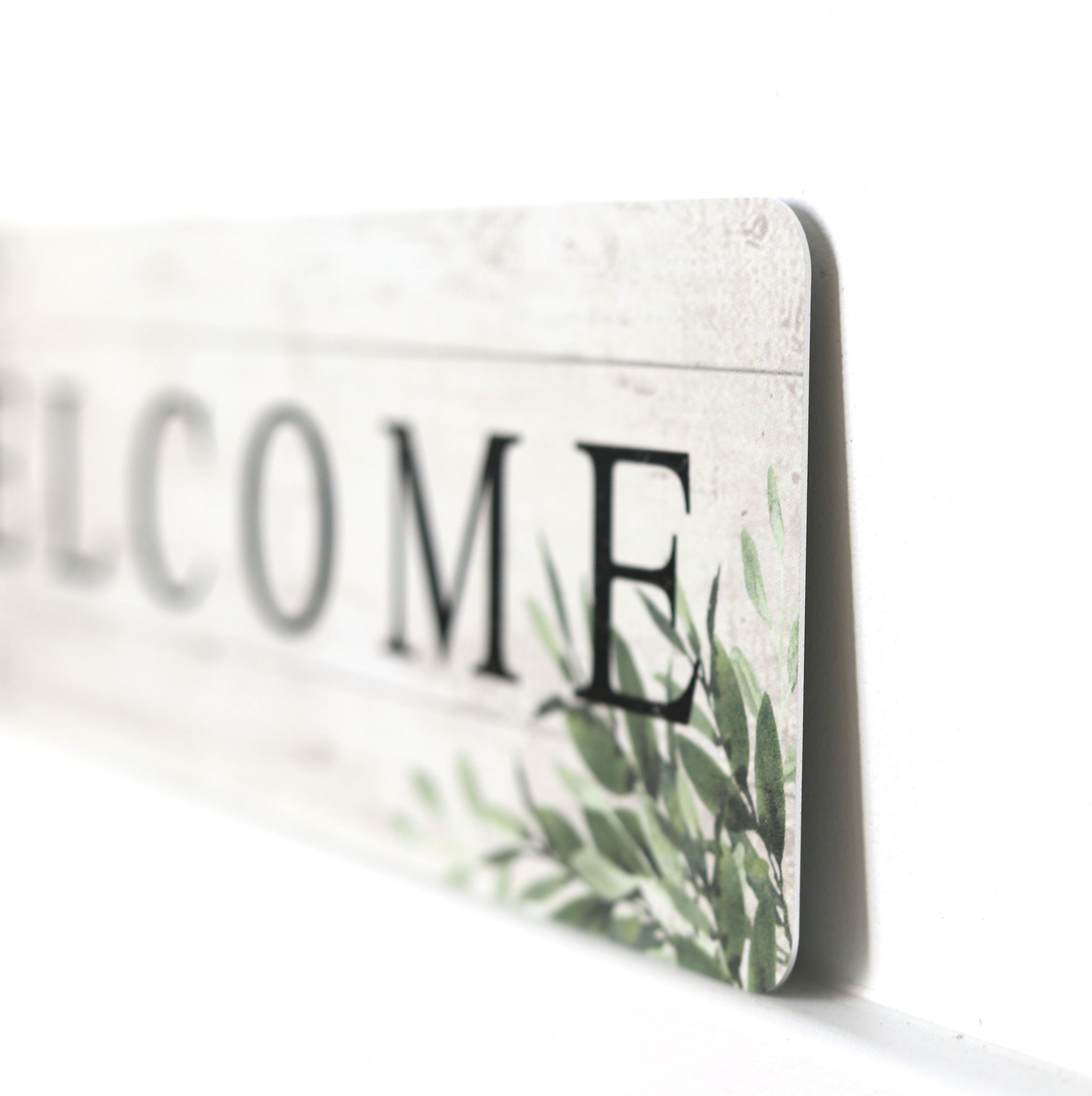 Custom Metal Sign | Greenery Border - The Sign Shoppe