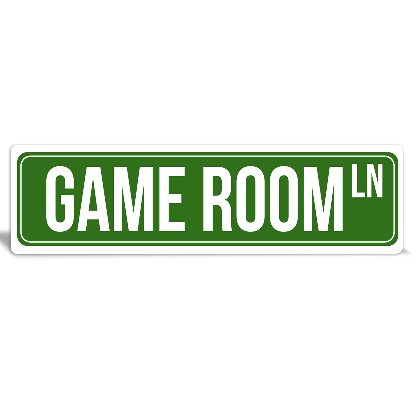 Custom Metal Sign | Green Street Style - The Sign Shoppe
