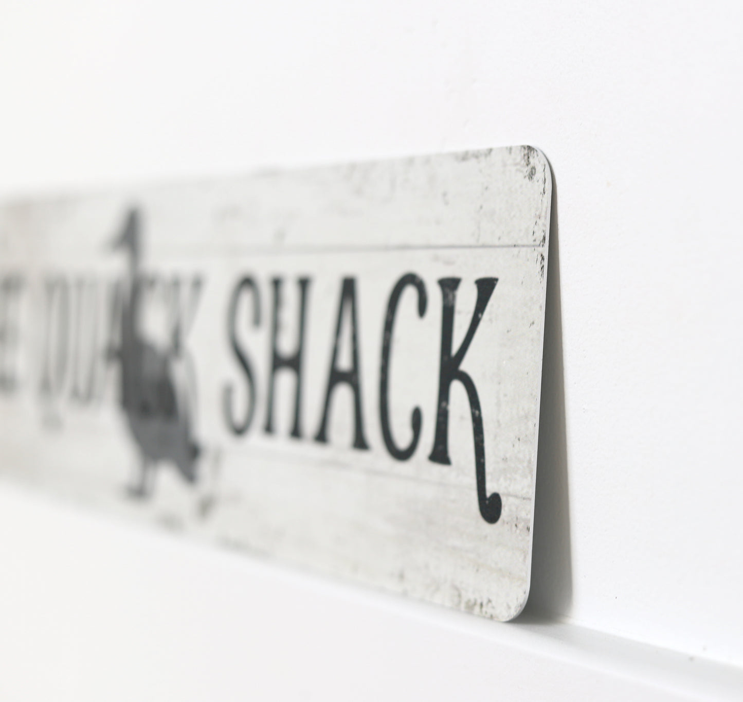 Rustic Metal "Quack Shack" Sign - The Sign Shoppe