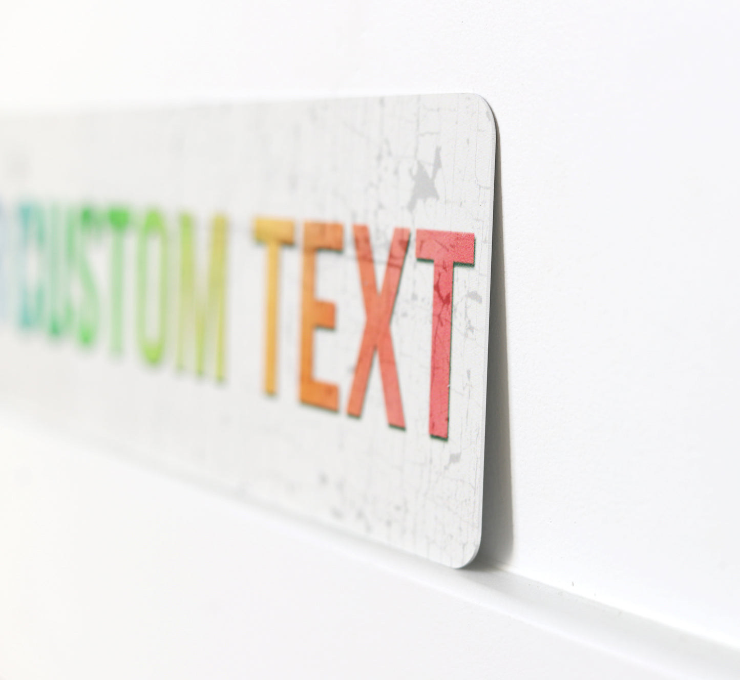 Custom Metal Sign | Colorful Rainbow - The Sign Shoppe
