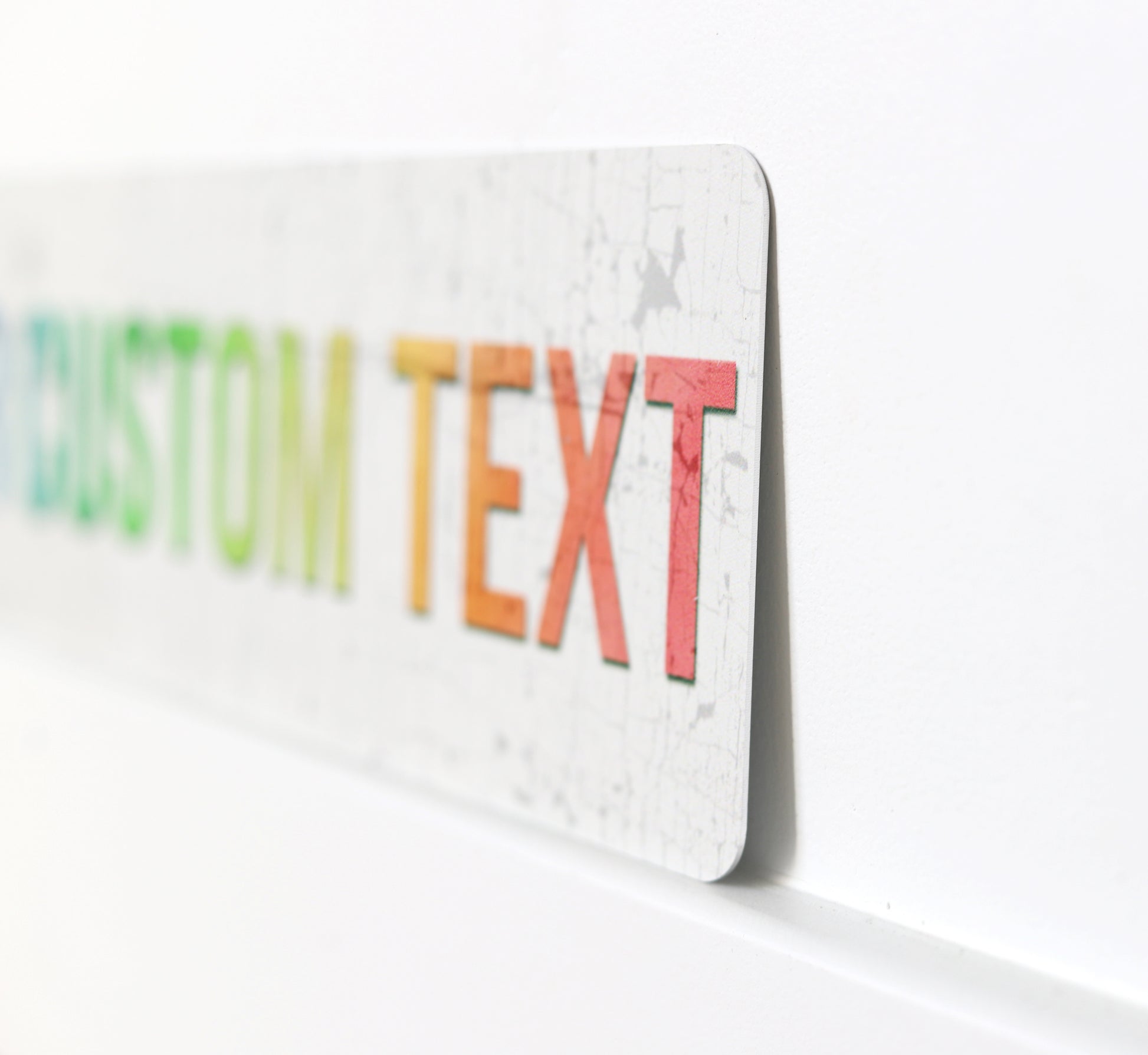 Custom Metal Sign | Colorful Rainbow - The Sign Shoppe