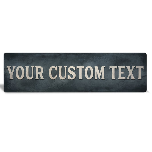 Custom Metal Sign | Smokey Haze - The Sign Shoppe
