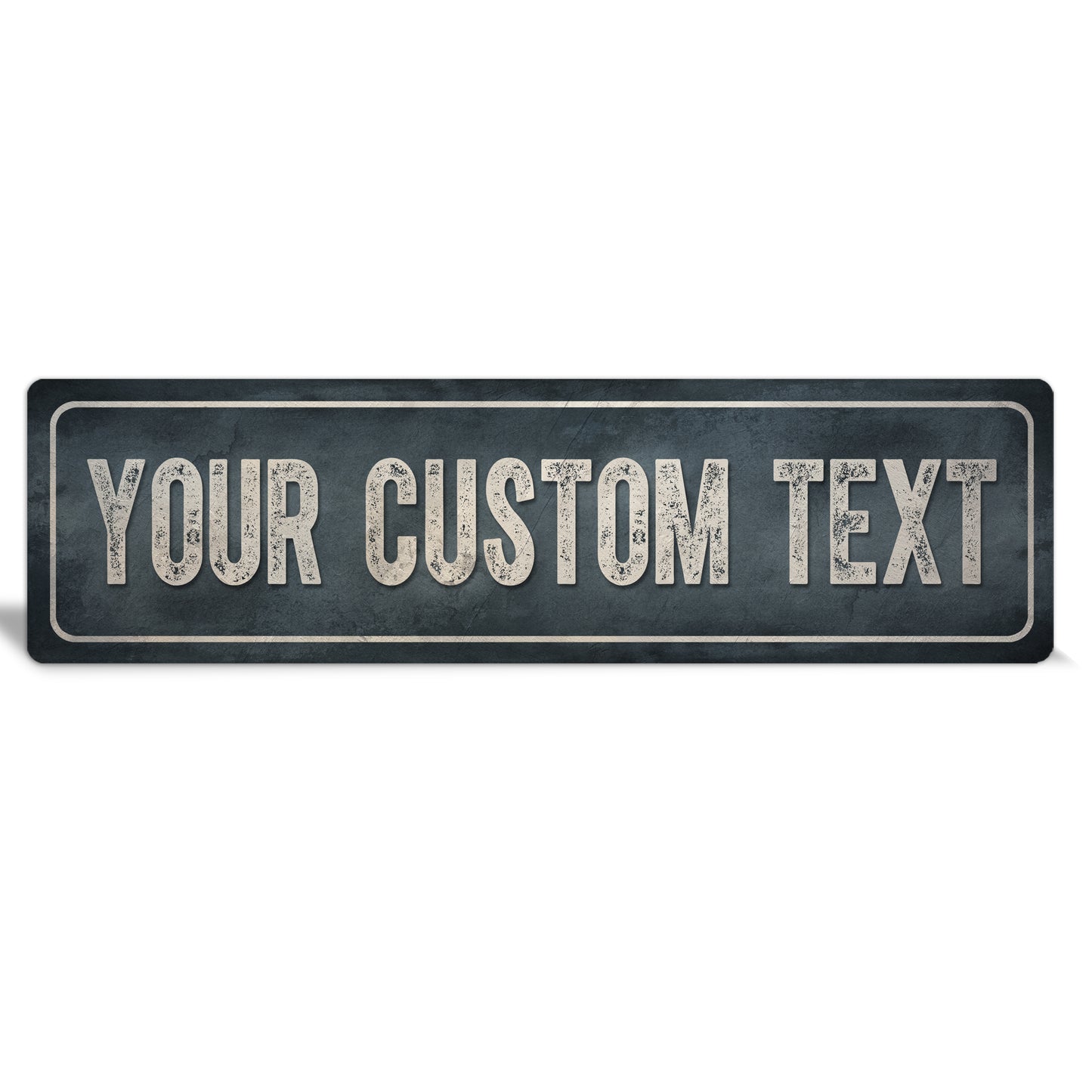 Custom Metal Sign | Smokey Haze Border - The Sign Shoppe