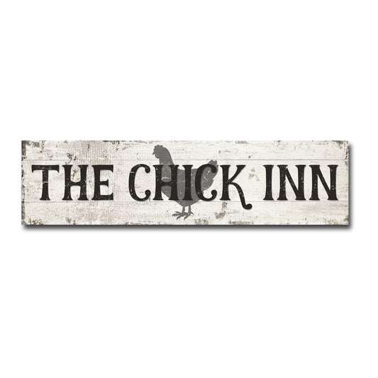 Rustic Metal "Chick-Inn" Sign - The Sign Shoppe