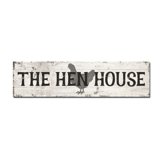 Rustic Metal "Hen House" Sign - The Sign Shoppe