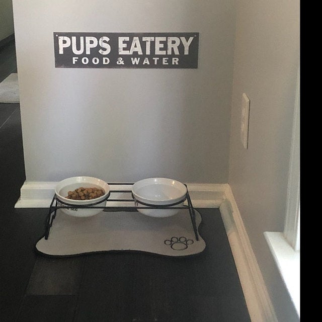 Pup's Eatery | Black & White - The Sign Shoppe