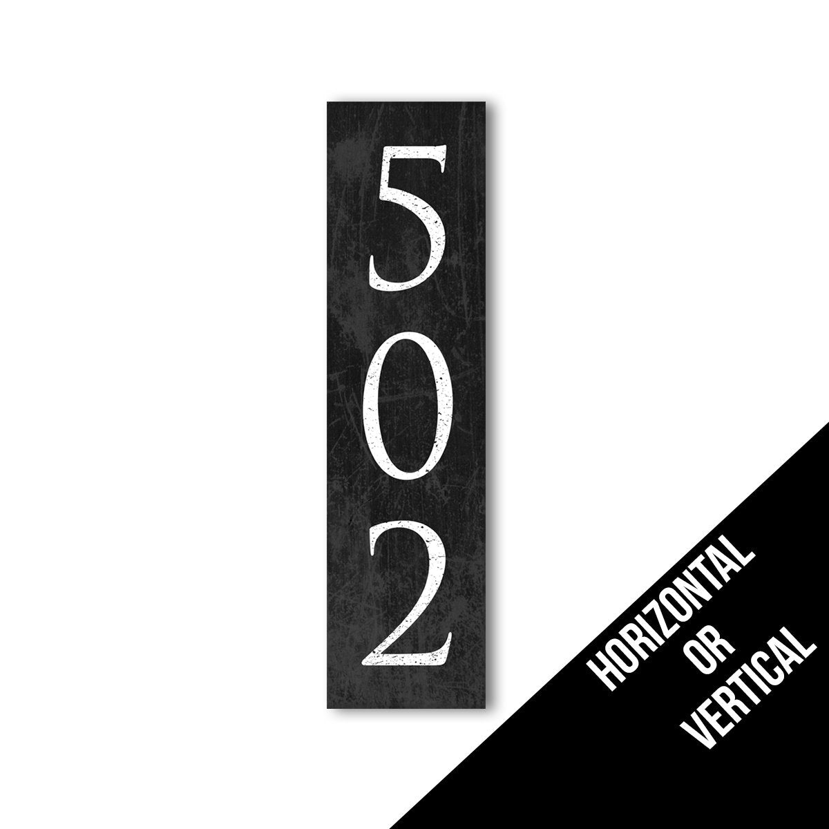 Metal Address Sign - The Sign Shoppe