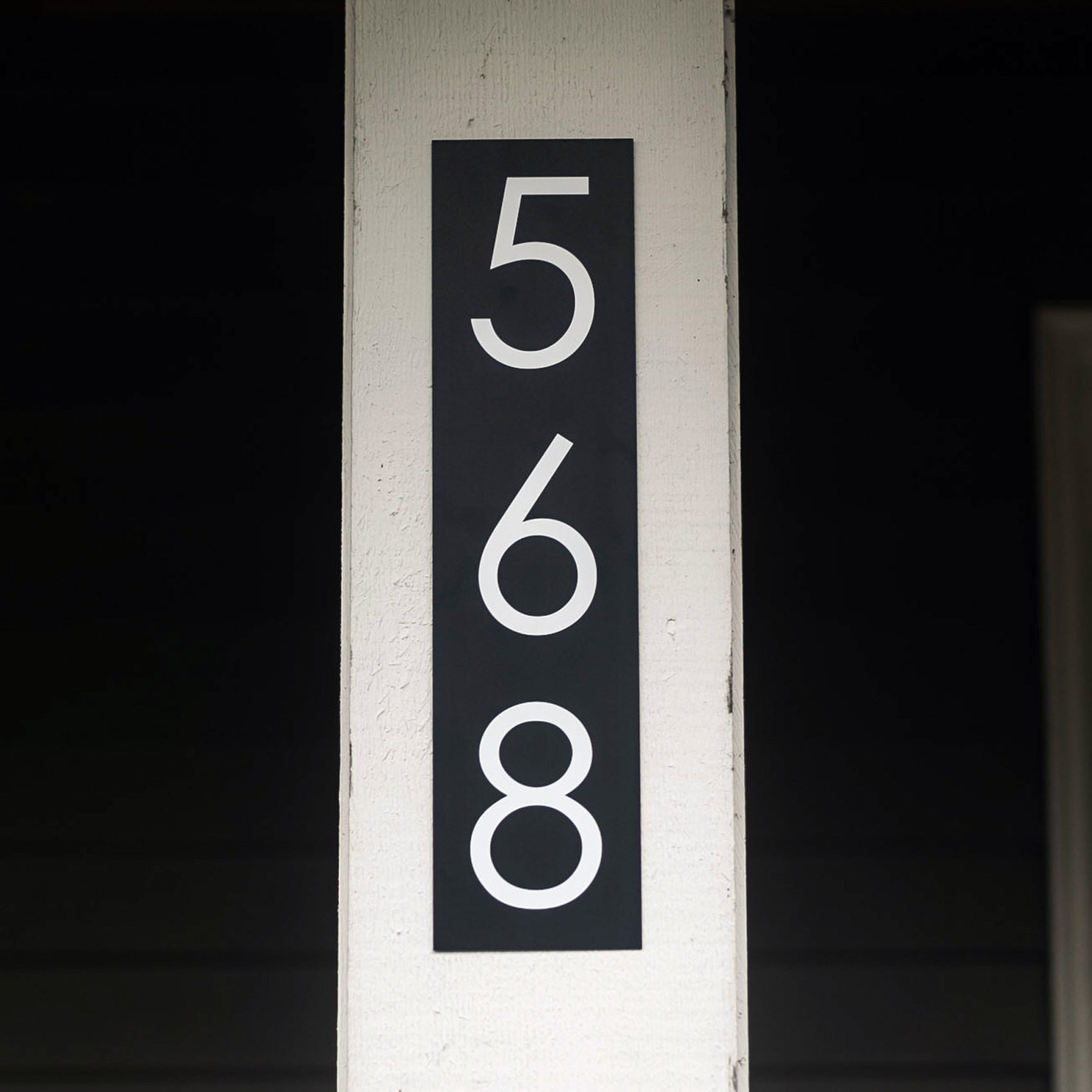 House Number Sign, Metal Address Sign