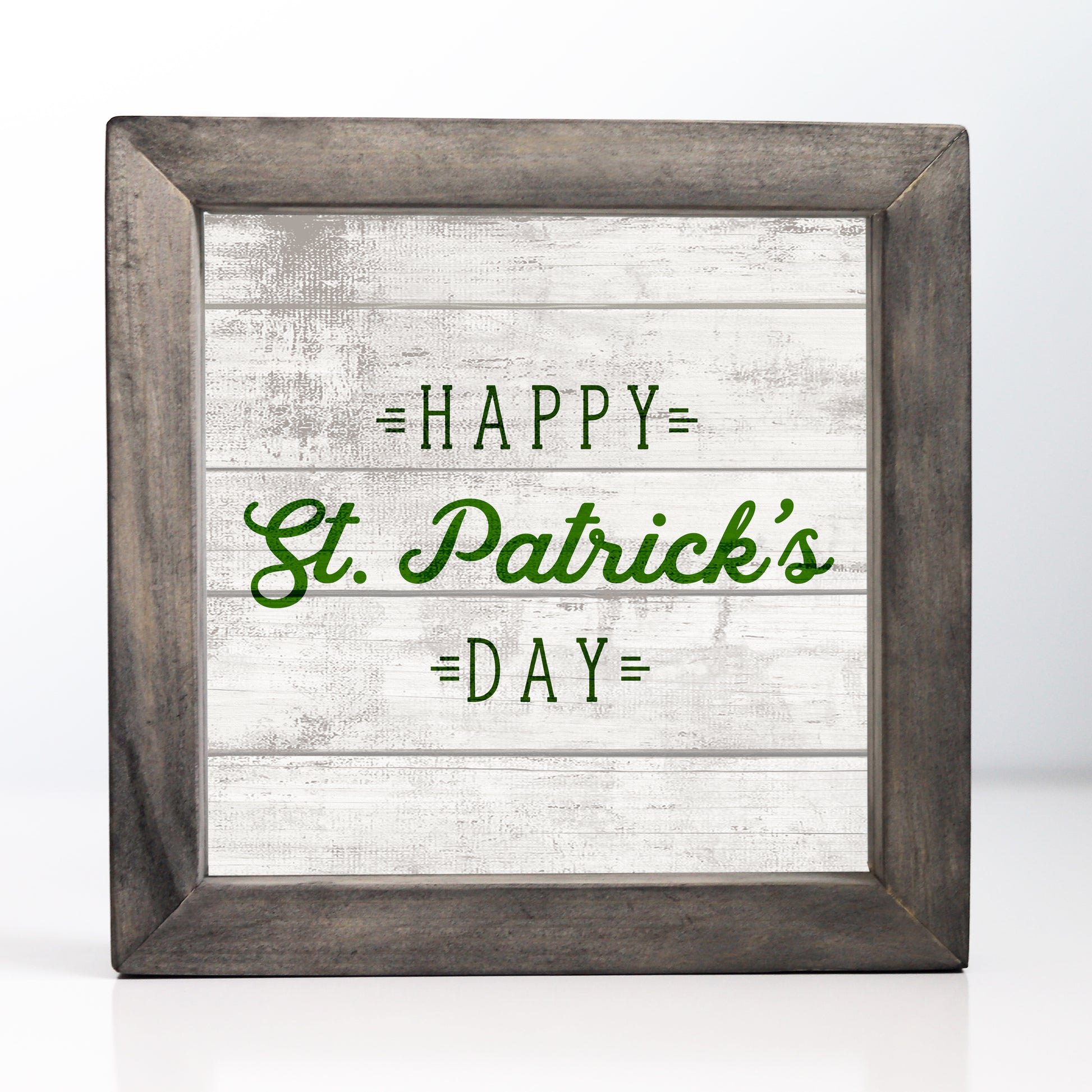 Framed St. Patrick's Day Sign - The Sign Shoppe