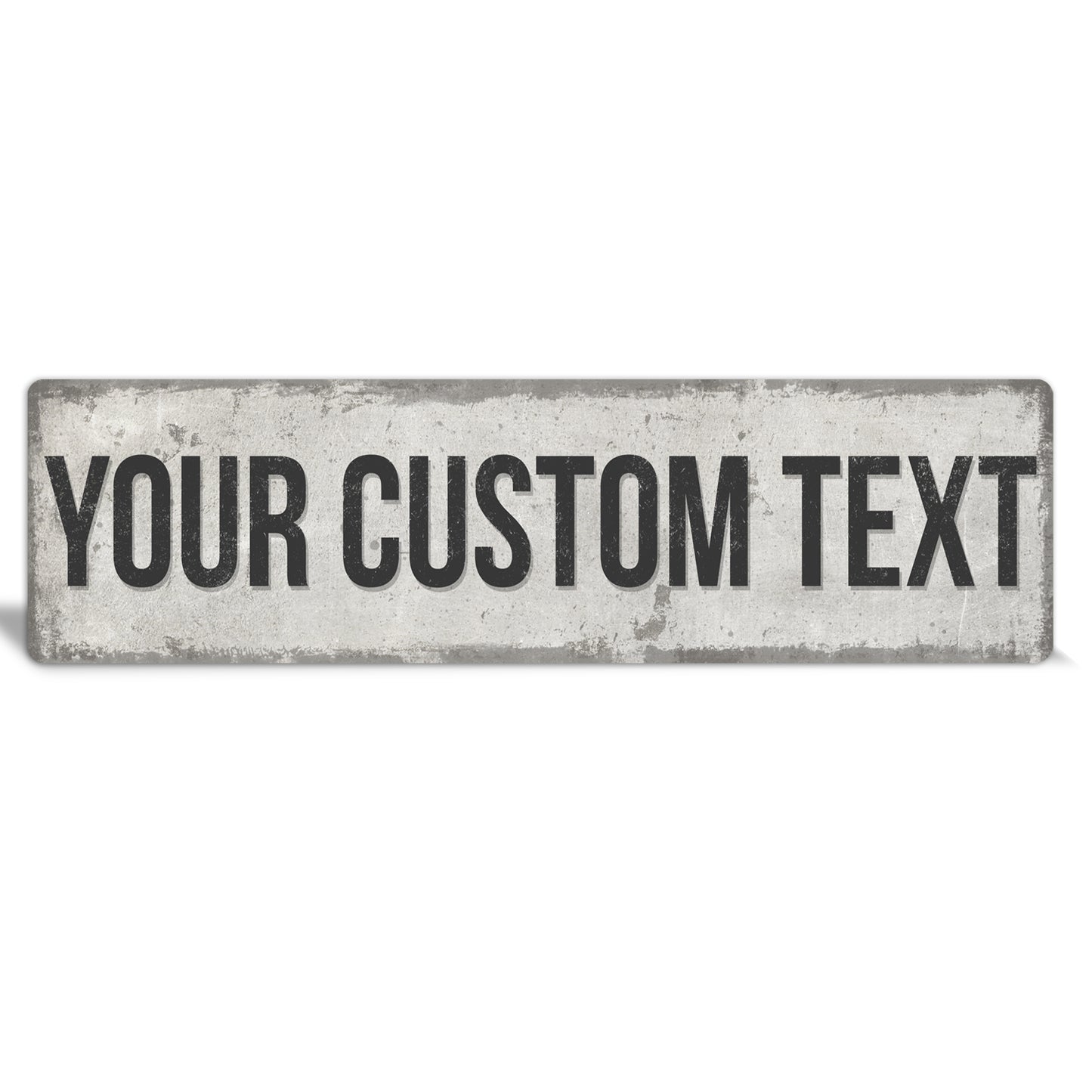 Custom Metal Sign | Sandy Beige - The Sign Shoppe 