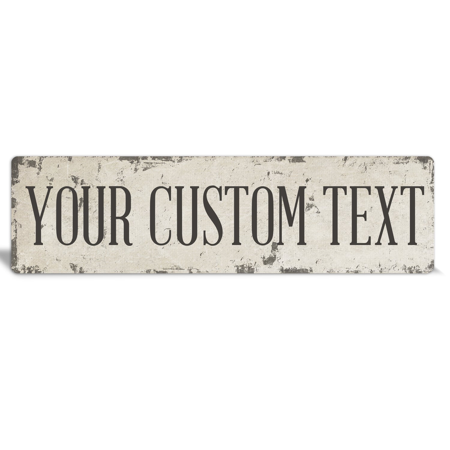 Custom Metal Sign | Rustic Chippy - The Sign Shoppe 
