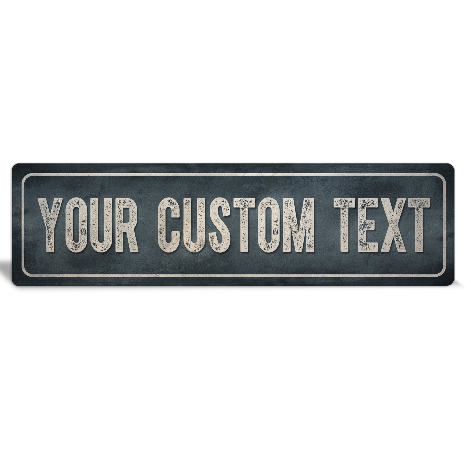 Custom Metal Sign | Smokey Haze Border - The Sign Shoppe 