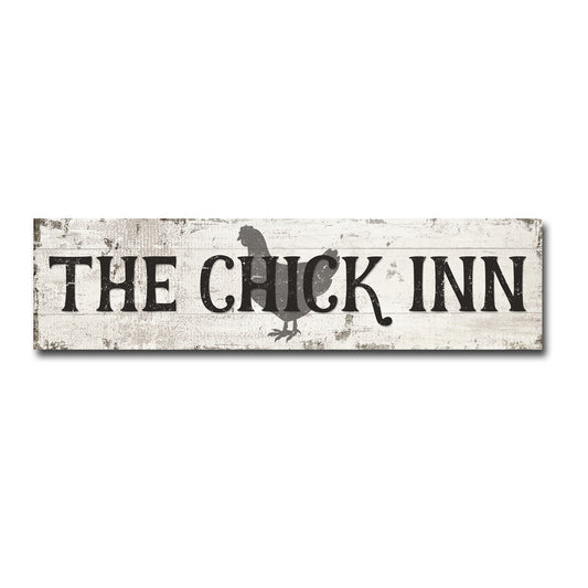 Rustic Metal "Chick-Inn" Sign - The Sign Shoppe 
