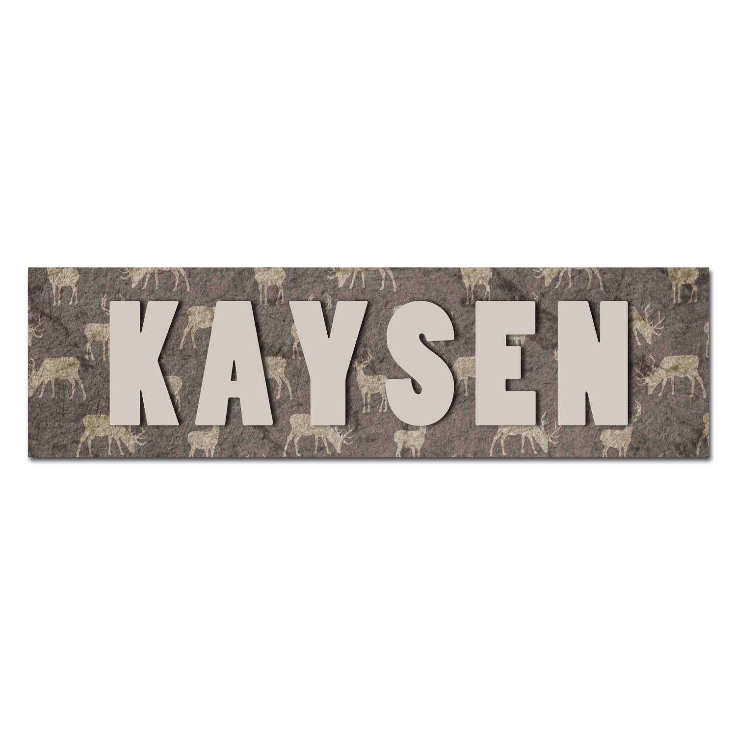 Customizable Kids Name Sign | Brown Deer - The Sign Shoppe 