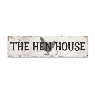 Rustic Metal "Hen House" Sign - The Sign Shoppe 