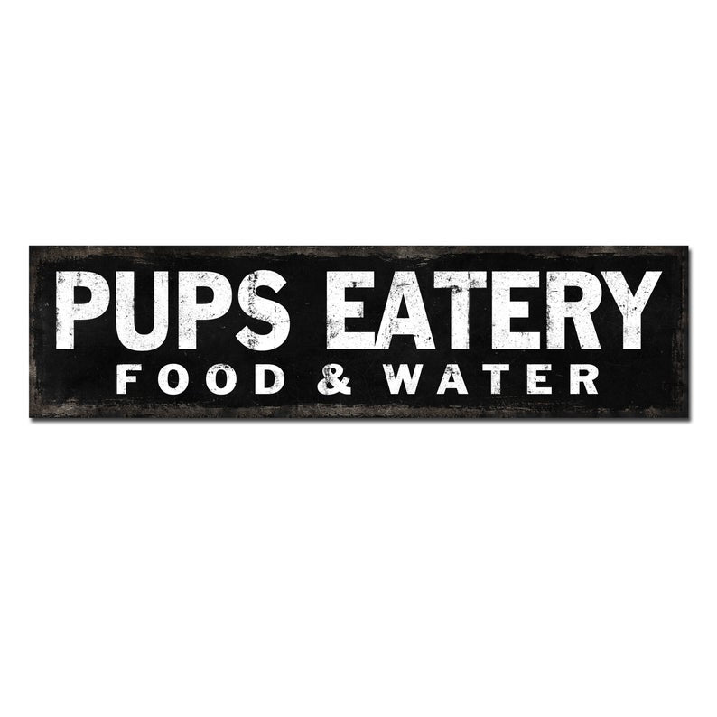 Pup's Eatery | Black & White.