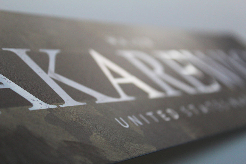Metal Military Sign | Customizable.